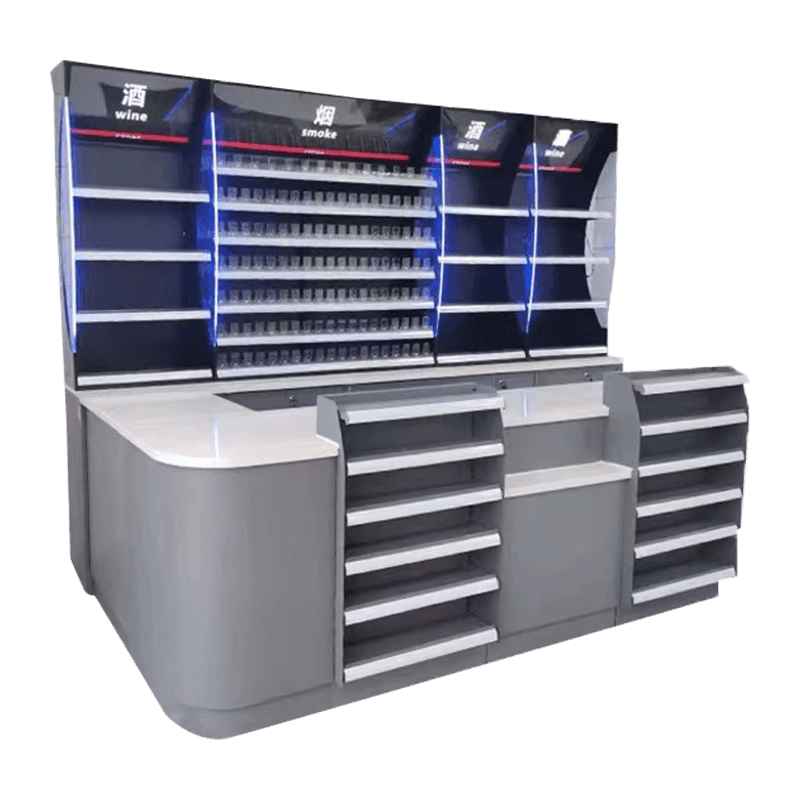 Smart Convenience Store Kassa-vitrinekast