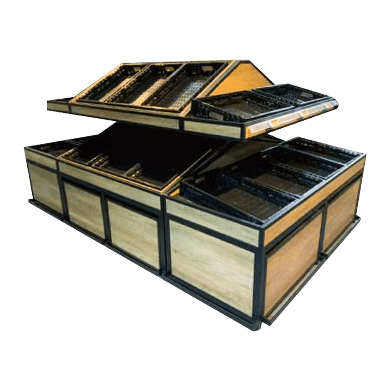 Robuust duurzaam fruit- en groenterek