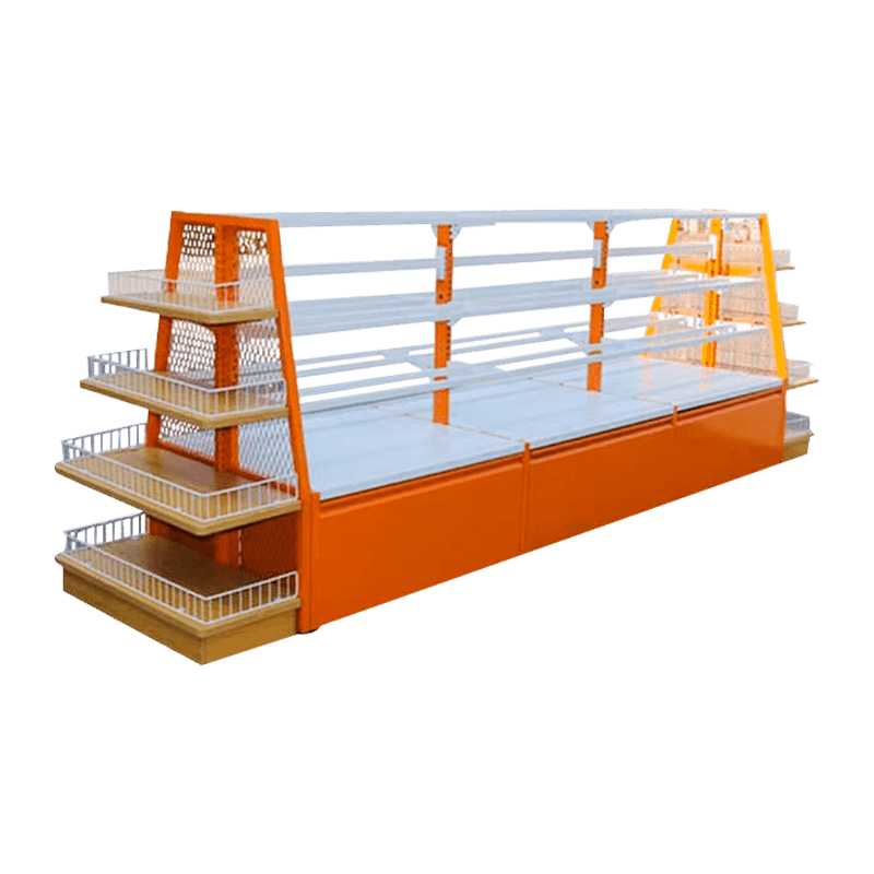 Multifunctioneel duurzaam displayrek